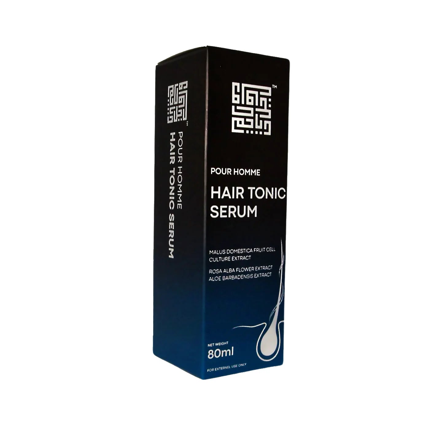 Pour Homme Hair Tonic Serum dengan Sel Stem Epal – Rambut Lelaki Nampak Kuat, Segar & Terurus