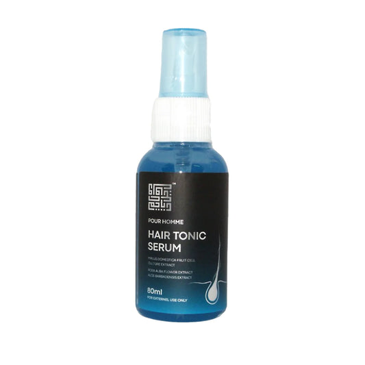 Pour Homme Hair Tonic Serum dengan Sel Stem Epal – Rambut Lelaki Nampak Kuat, Segar & Terurus