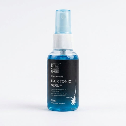 Pour Homme Hair Tonic Serum - Mengalakkan pertumbuhan Rambut sihat dengan Ekstrak Malus Domestica