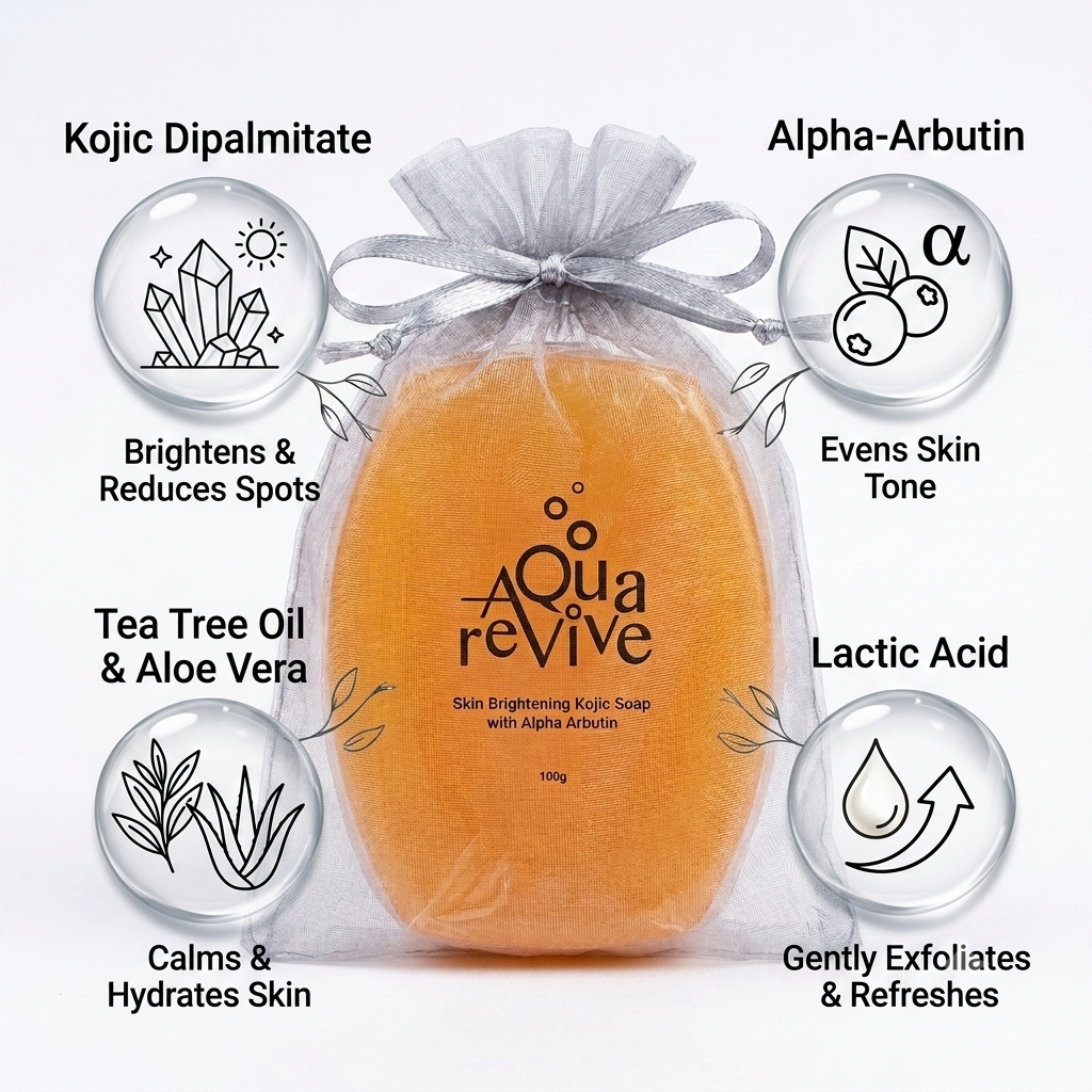 Sabun Kojik Aqua Revive 100g | Penjagaan Kulit Harian | DIEM Duroil
