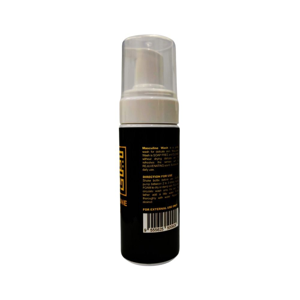 MASCULINE Wash 150ml - Penjagaan Badan dan Intim Harian untuk Lelaki (PAKEJ KACAK)